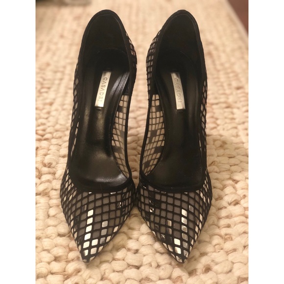 Casadei Shoes - Casadei Black/Silver Pumps 🖤